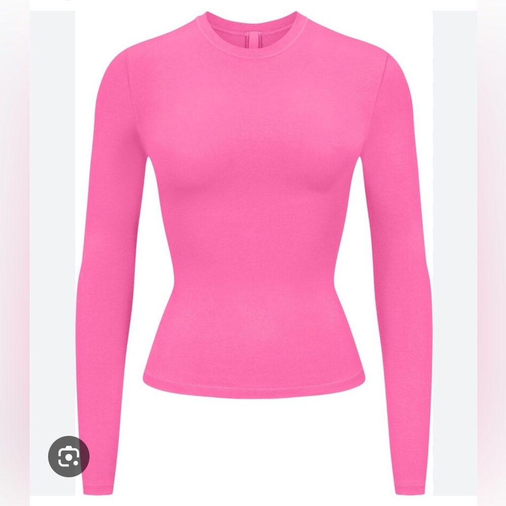 SKIMS COTTON JERSEY LONG SLEEVE (NWT)